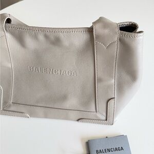 Balenciaga Cream Tote Bag